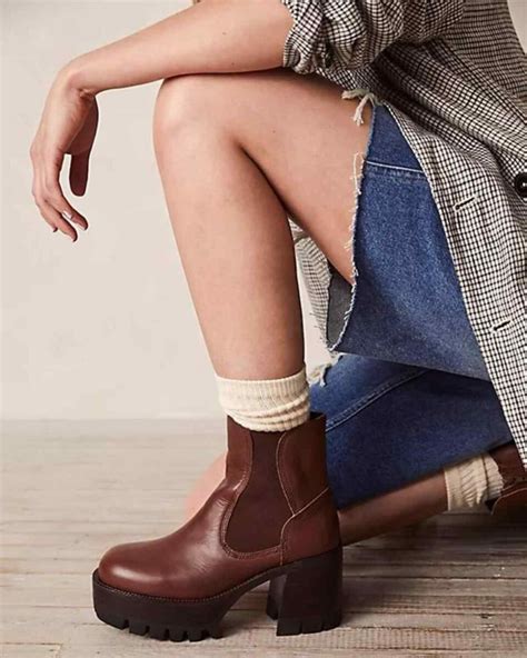 dsw ankle boots|ankle boots with socks showing.